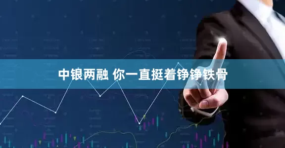 中银两融 你一直挺着铮铮铁骨