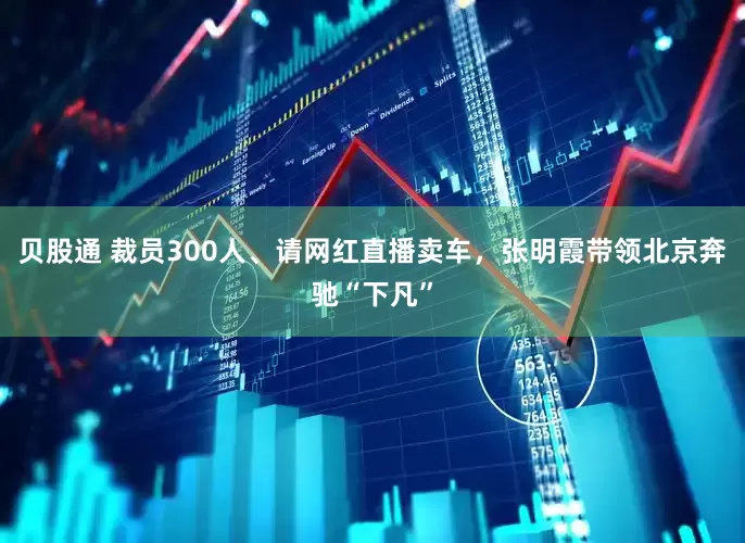 贝股通 裁员300人、请网红直播卖车，张明霞带领北京奔驰“下凡”